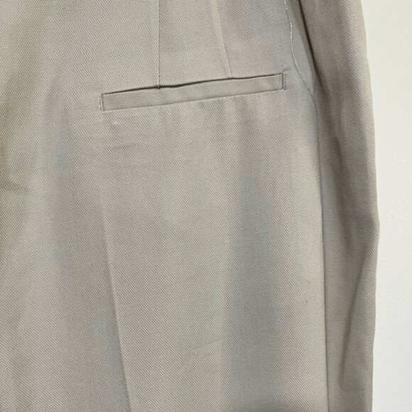 Zara Taupe Relaxed Tapered Pants - Size XL - Picture 11 of 11
